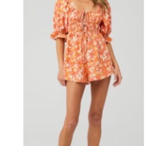 Free people show me love romper